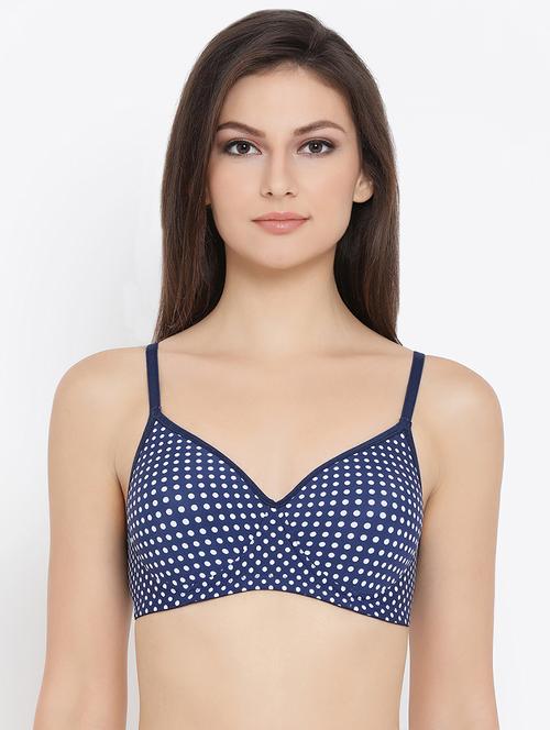 lightly padded polka dots bra - 16339980 - Very Small Image - 1