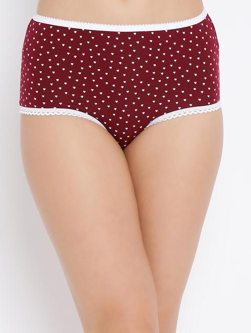 high rise heart print hipster - 16340034 - Very Small Image - 1