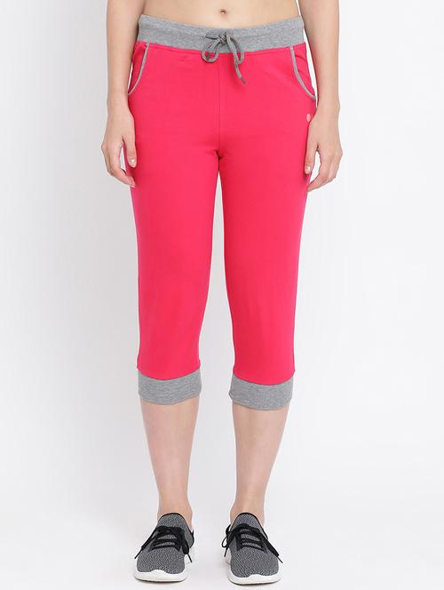 contrast detail drawstring capri - 16340112 - Very Small Image - 1