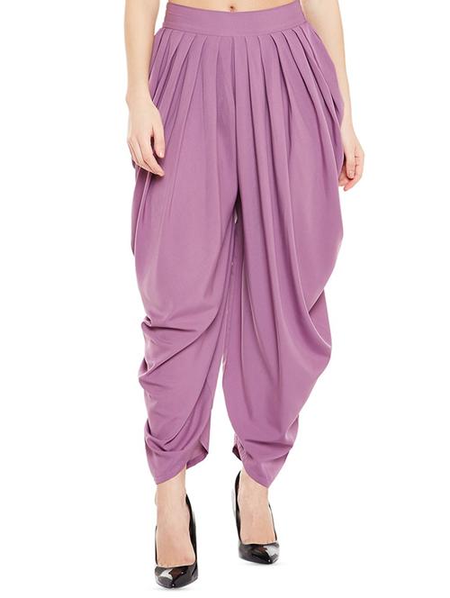 purple cotton dhoti salwar salwars - 16343153 - Very Small Image - 1