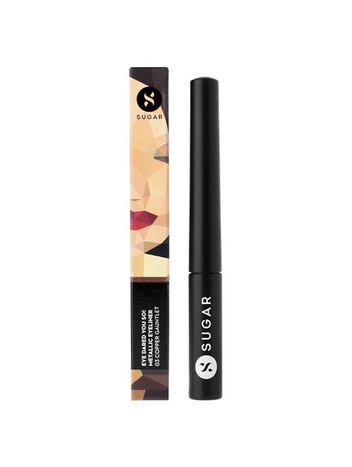 sugar eye dared you so! metallic eyeliner - 03 copper gauntlet (metallic darkened copper) - 16346293 - Very Small Image - 1