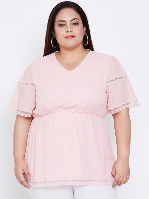 lace insert plus top - 16348927 - Very Small Image - 1