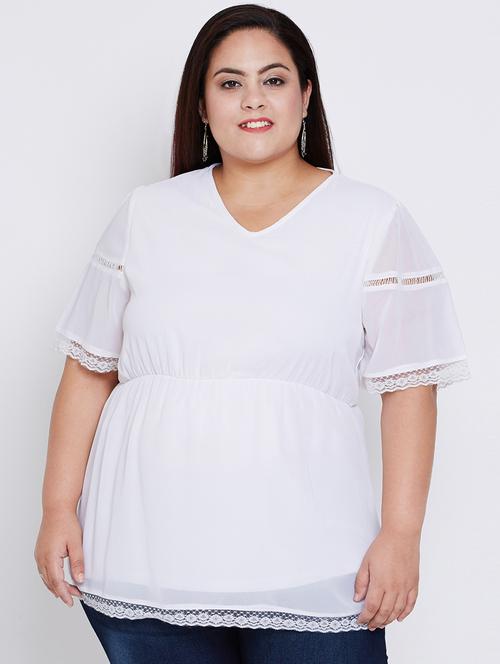 lace insert plus top - 16348928 - Very Small Image - 1