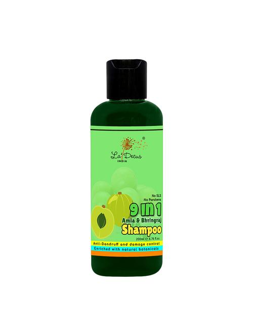 la' decus india 9 in 1 shampoo with amla and bhringraj - 16352157 - Very Small Image - 1