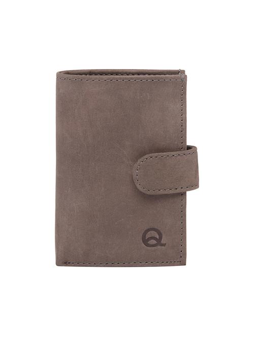 grey leather card holder - 16353817 - Very Small Image - 1
