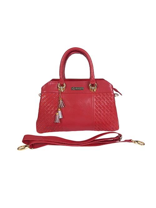 red leather handbag - 16355762 - Very Small Image - 1