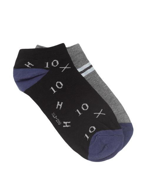 j style unisex cotton ankle length socks set of 2 - 16356896 - Very Small Image - 1