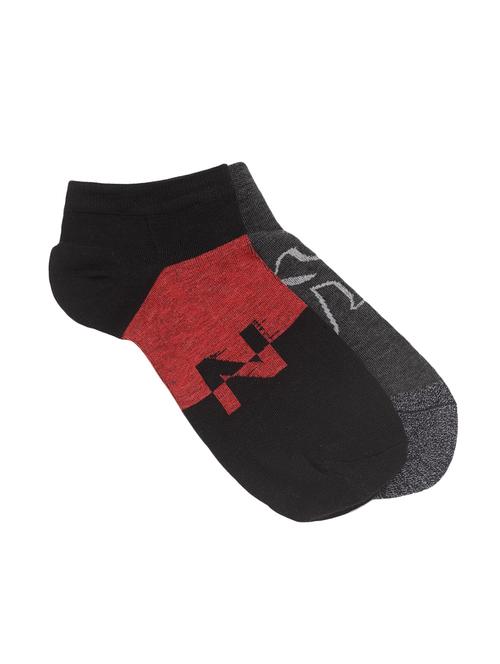 j style unisex cotton ankle length socks set of 2 - 16356898 - Very Small Image - 1