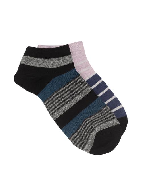 j style unisex cotton ankle length socks set of 2 - 16356907 - Very Small Image - 1