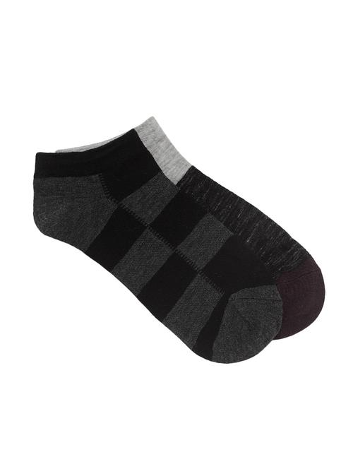 j style unisex cotton ankle length socks set of 2 - 16356908 - Very Small Image - 1
