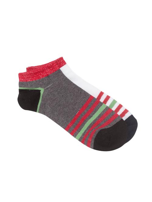 j style unisex cotton ankle length socks set of 2 - 16356910 - Very Small Image - 1