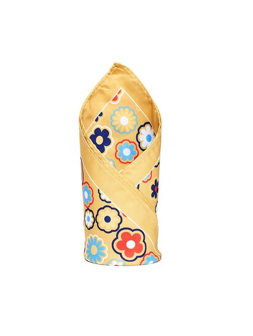 yellow polyester pocketsquare - 16357528 - Very Small Image - 1