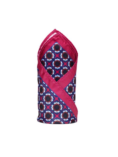 pink polyester pocketsquare - 16357530 - Very Small Image - 1