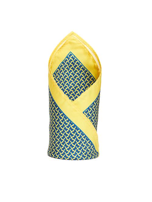 yellow polyester pocketsquare - 16357549 - Very Small Image - 1