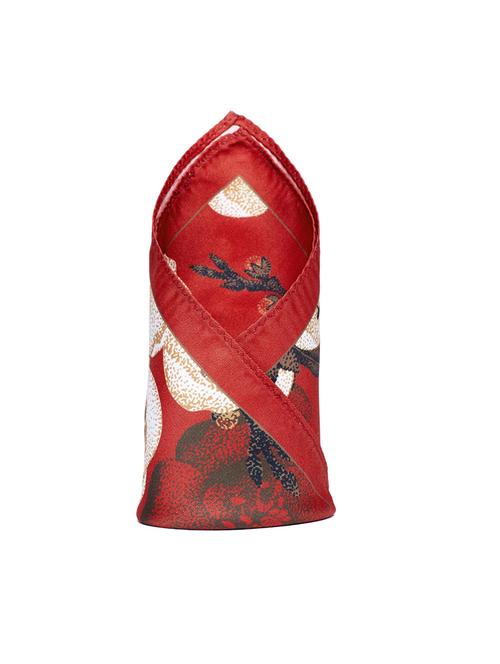 red polyester pocketsquare - 16357554 - Very Small Image - 1