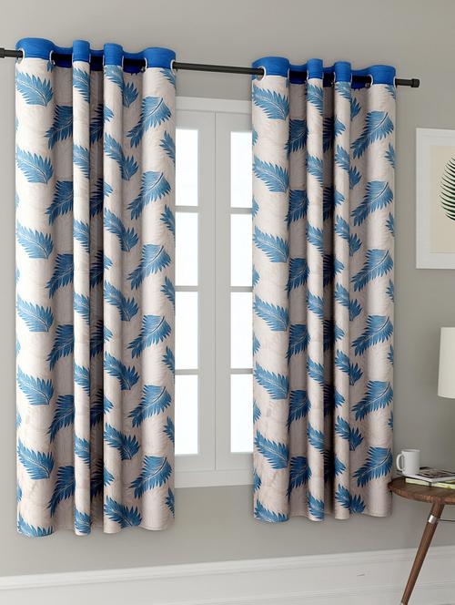 polyester printed window curtains - 16363831 - Very Small Image - 1