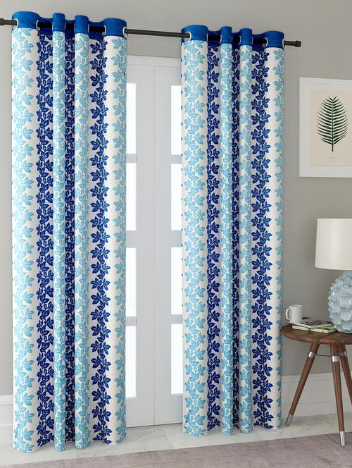 polyester printed door curtains - 16363856 - Very Small Image - 1