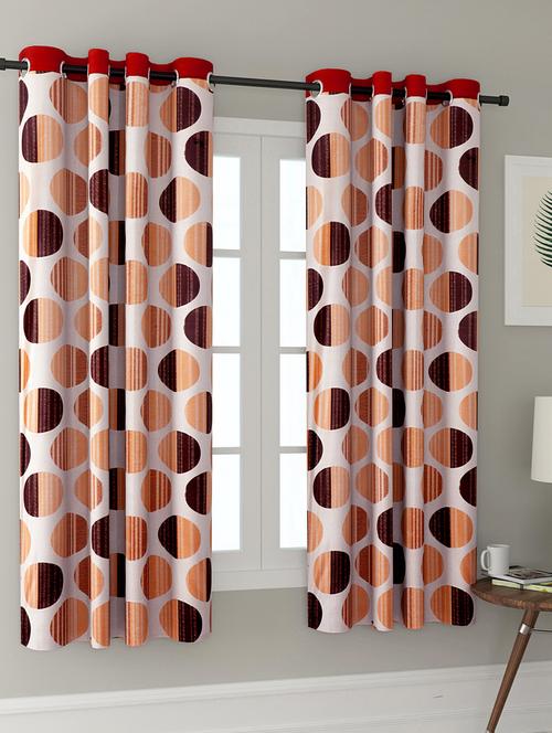 polyester printed window curtains - 16363882 - Very Small Image - 1