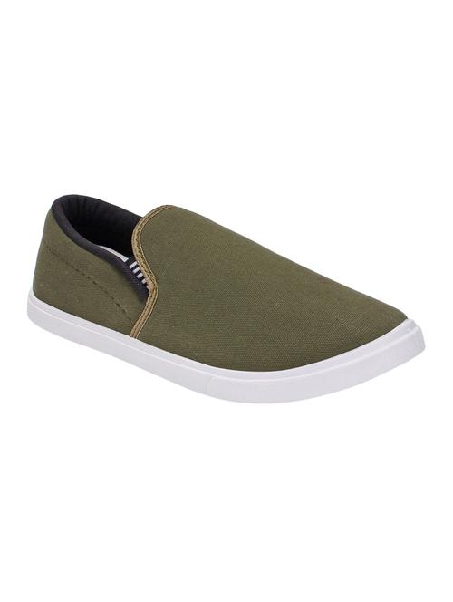 green canvas slipons - 16368512 - Very Small Image - 1