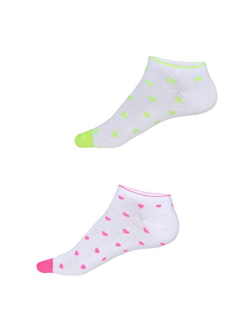 multi colored cotton ankle length sock - 16378861 - Very Small Image - 1