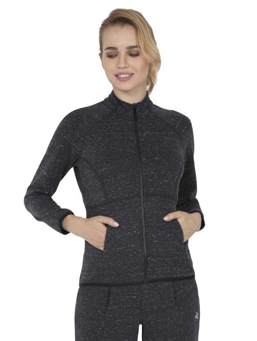 pocket detail solid zip up jacket - 16379016 - Very Small Image - 1