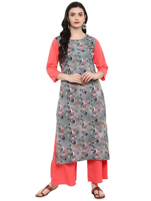 digital straight kurta - 16379480 - Very Small Image - 1