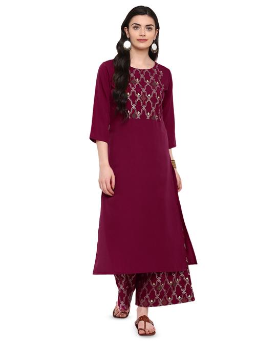 women's straight kurta - 16379530 - Very Small Image - 1