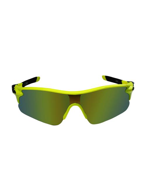 zyaden yellow wraparound sunglasses for men - 16380493 - Very Small Image - 1
