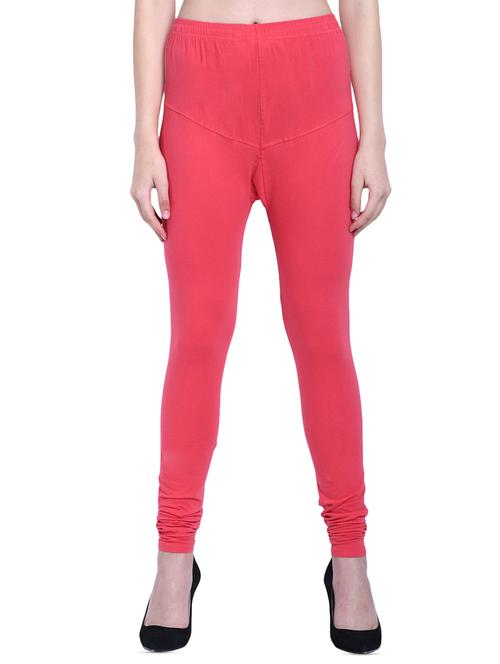 pink solid churidar - 16382594 - Very Small Image - 1