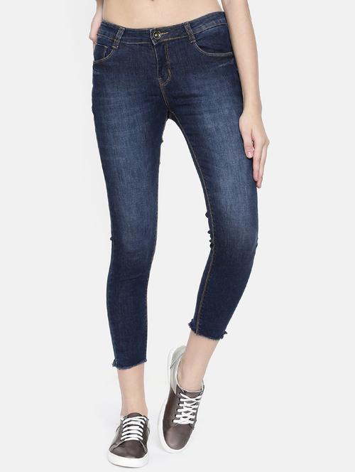 fred hem skinny fit cropped jeans - 16383775 - Very Small Image - 1