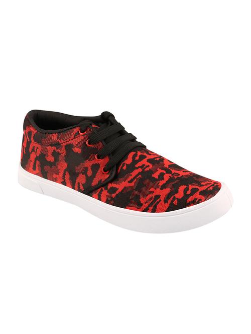 red canvas sneakers - 16383965 - Very Small Image - 1