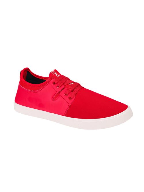 red canvas sneakers - 16383969 - Very Small Image - 1