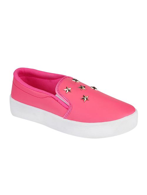 pink slip on casual shoes - 16385165 - Very Small Image - 1