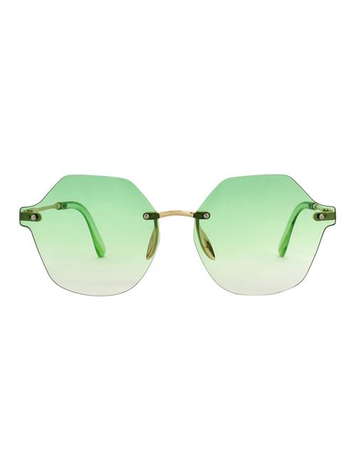 zyaden green over sized unisex sunglasses-219 - 16385295 - Very Small Image - 1