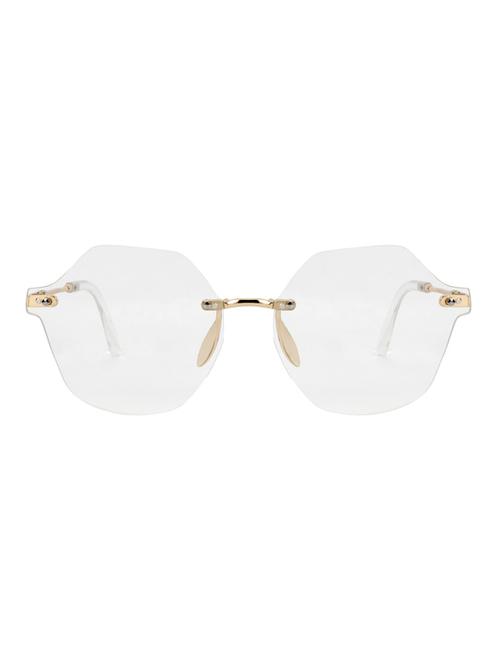 zyaden clear over sized unisex sunglasses-221 - 16385297 - Very Small Image - 1