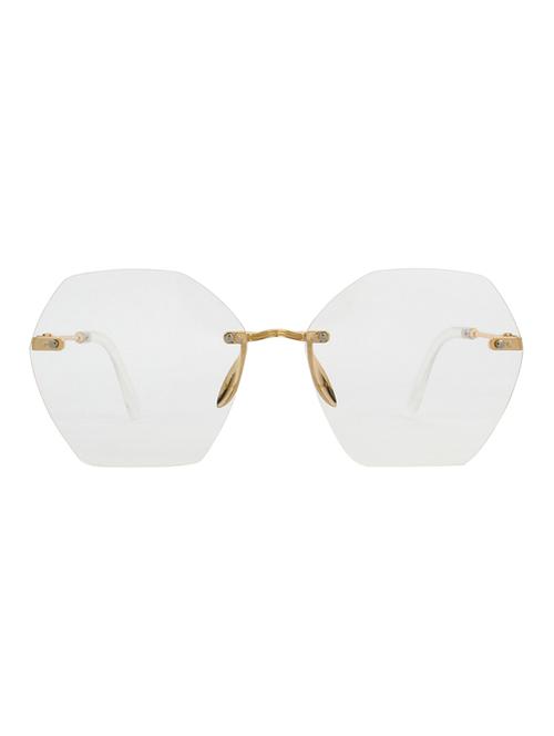 zyaden clear over sized unisex sunglasses-224 - 16385300 - Very Small Image - 1