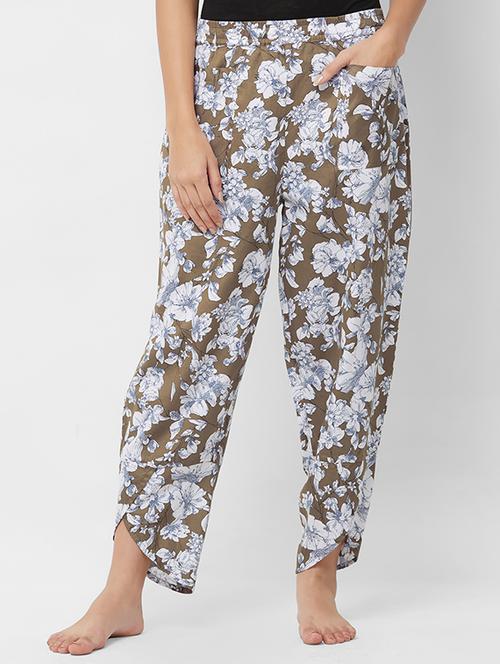 pocket patch floral pajama - 16386218 - Very Small Image - 1
