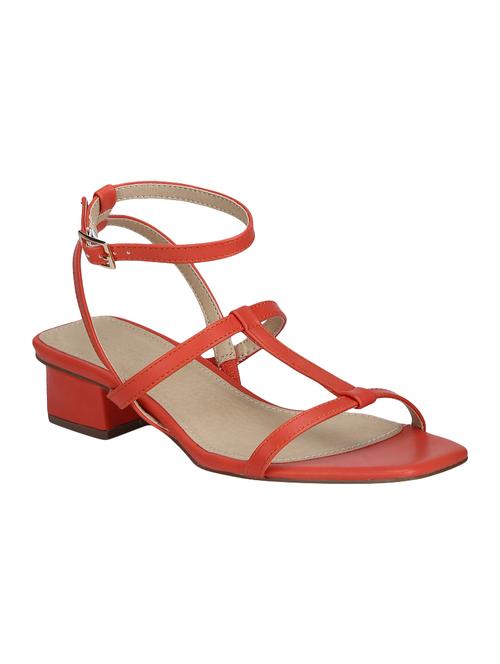 orange ankle strap sandals - 16386468 - Very Small Image - 1