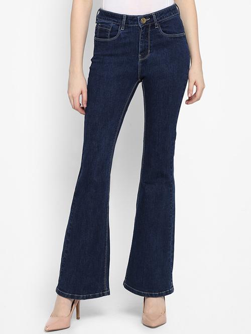 high rise boot cut jeans - 16387334 - Very Small Image - 1