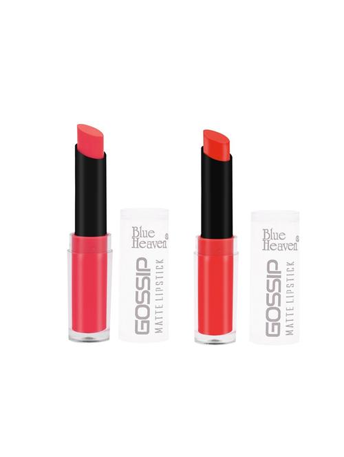 blue heaven combo of 2 gossip lipsticks (shade 3 and 5) - 16388873 - Very Small Image - 1