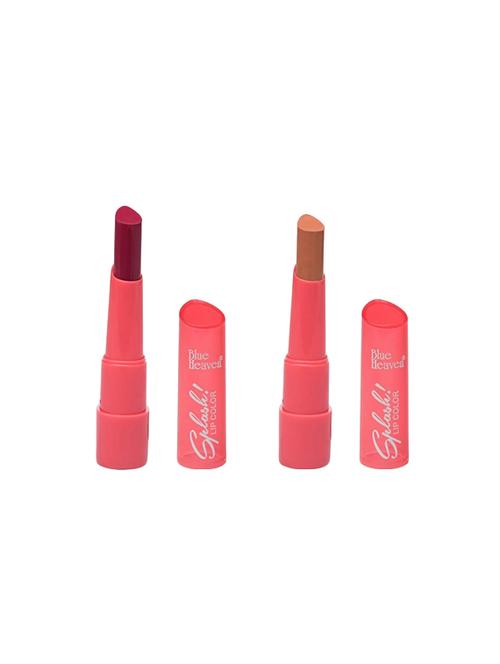 blue heaven combo of 2 splash lipsticks (shade 308 and 312) - 16388986 - Very Small Image - 1
