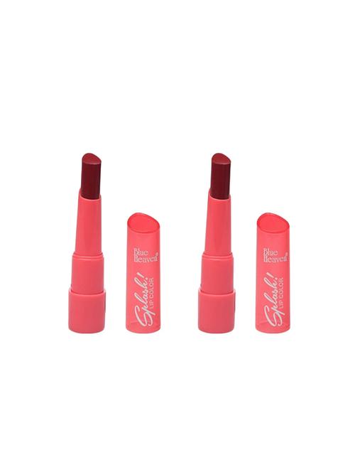blue heaven combo of 2 splash lipsticks (shade 309) - 16388987 - Very Small Image - 1