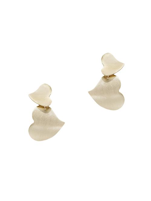 gold drop earring - 16390185 - Very Small Image - 1
