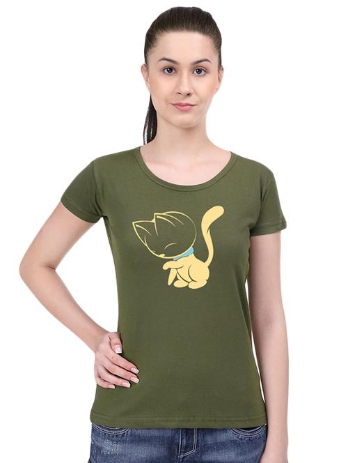 round neck quirky print tee - 16390836 - Very Small Image - 1