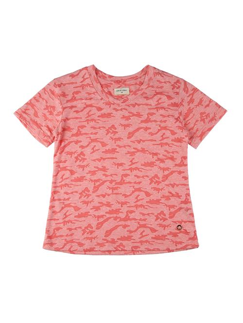 v-neck camouflage top - 16391918 - Very Small Image - 1