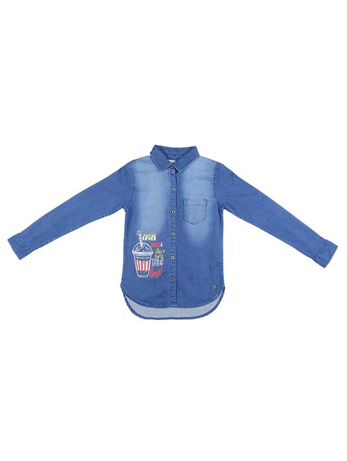pocket patched quirky print shirt - 16391953 - Very Small Image - 1