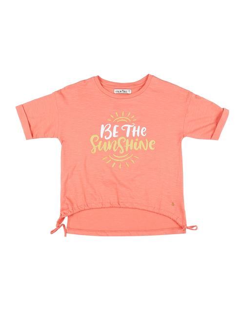 turn-up hem drawstring bottom top - 16391962 - Very Small Image - 1