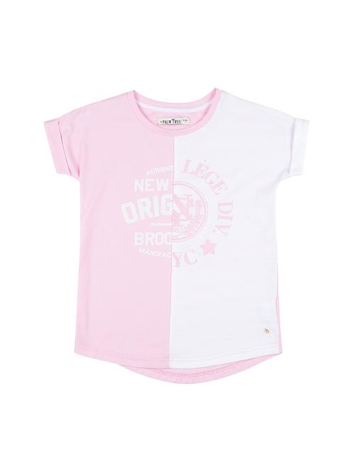 turn-up sleeved graphic print top - 16391969 - Very Small Image - 1