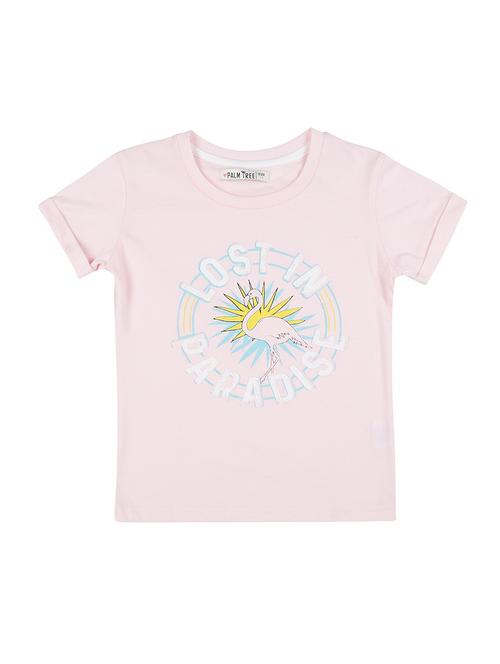 turn-up sleeved graphic print top - 16391978 - Very Small Image - 1