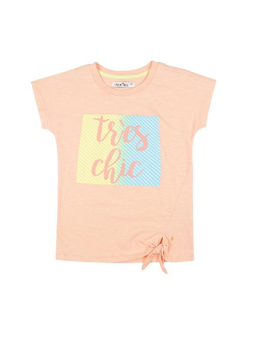 tie front graphic print top - 16391980 - Very Small Image - 1
